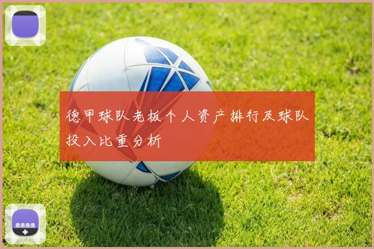 德甲球队老板个人资产排行及球队投入比重分析